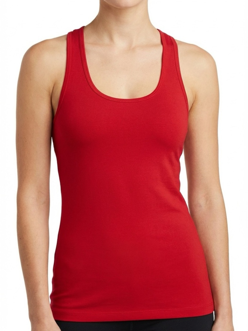 Universal Standard Red Scoop Neck Tank
